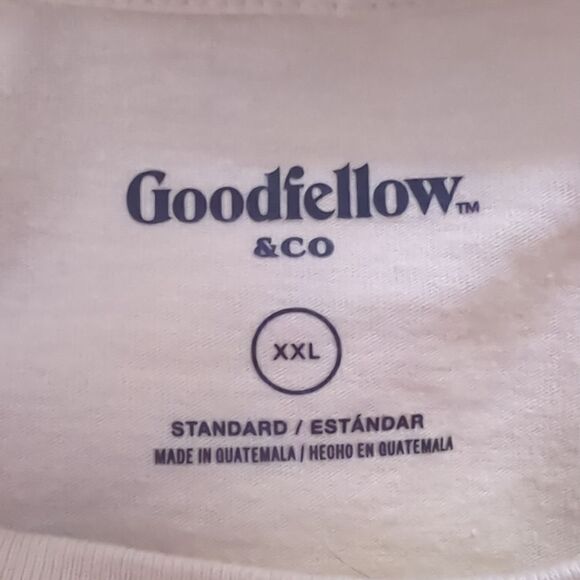Goodfellow Yellow Graphic Short Sleeve Shirt - Picture 4 of 5